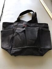 Bolsa cesto banheiro chuveiro malha portátil preta secagem rápida caddy/bolsa tote 8 bolsos comprar usado  Enviando para Brazil