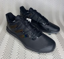Usado, Chuteiras de beisebol Adidas Adizero Afterburner 8 metal preto tamanho masculino 12,5 GX2806 comprar usado  Enviando para Brazil