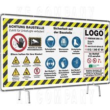 Werbebanner banner bauzaunbann gebraucht kaufen  Hamburg
