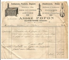 Sainte terre invoice d'occasion  Expédié en Belgium