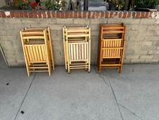 Foldable wooden chairs for sale  Glendale