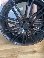 Roda preta XO Luxury MILAN 5x112 22 polegadas x 10,5 polegadas x ET 42 2205MIL425112M66ES comprar usado  Enviando para Brazil