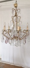 Lustre pampilles couleur d'occasion  Saint-Germain-en-Laye