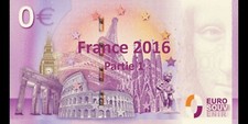 Billet souvenir euro d'occasion  Versailles