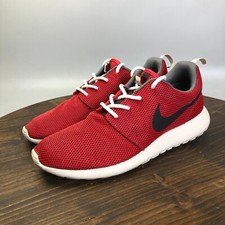Tênis de corrida esportivo Nike Roshe Run masculino tamanho 11 vermelho comprar usado  Enviando para Brazil