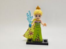 LEGO Minifigura Elsa en Lima Vestido dp018 Disney Princesa Congelada 41068 corona segunda mano  Embacar hacia Argentina