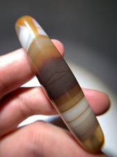 Natural agate dzi for sale  Paramount