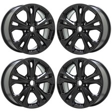 Jantes Ford Fusion Gloss pretas 17" conjunto de fábrica fabricante de equipamento original 3871 comprar usado  Enviando para Brazil