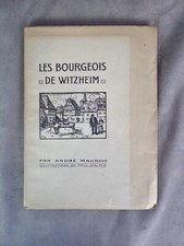 Bourgeois witzheim. andré d'occasion  Pézilla-la-Rivière