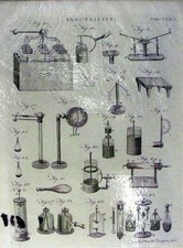 Original Old Antique Print Encyclopaedia Electricity Diagrams Instruments Bell for sale  UK