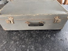 green vintage suitcase for sale  WEDNESBURY