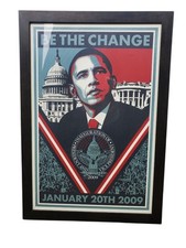 Framed shepard fairey for sale  Kirkland