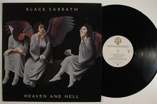 BLACK SABBATH Heaven And Hell WARNER BROS LP VG+ z comprar usado  Enviando para Brazil