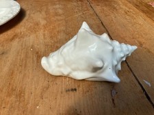 White ceramic shellshell for sale  COLCHESTER