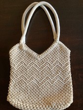 Makramee shopper tasche gebraucht kaufen  Rosendahl