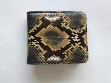 Usado, Carteira Masculina Bifold 100% Genuína Couro de Cobra - Frete Grátis comprar usado  Enviando para Brazil