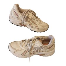Asics Womens Gel-Impression 2 Running Shoes White Pink Low Top Lace Up Sz 9, usado comprar usado  Enviando para Brazil