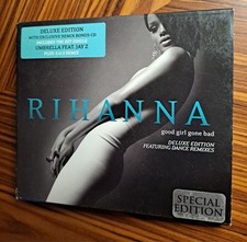 Rihanna Good Girl Gone Bad Deluxe Edition disco remix bônus 2007 Oz prensando  comprar usado  Enviando para Brazil