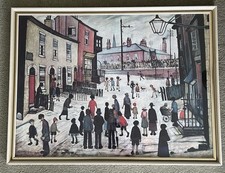 Lowry framed print for sale  LONDON