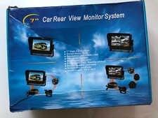 Sistema de monitor de visão traseira de carro 7" monitor quad DVR comprar usado  Enviando para Brazil