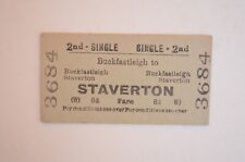 Railway ticket btc for sale  BANBURY