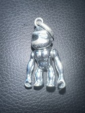 Chaveiro Kipling prata metal cromado macaco chaveiro clipe bolsa charme comprar usado  Enviando para Brazil