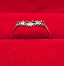 Saphire diamond ring for sale  STRATFORD-UPON-AVON