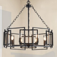 Black chandelier light for sale  Franklin
