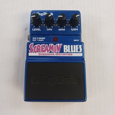Pedal de efeitos de guitarra DigiTech Screamin' Blues overdrive distorção testado apenas, usado comprar usado  Enviando para Brazil