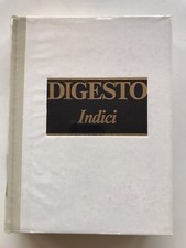 Utet digesto indici usato  Eboli