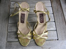 Damen sandalette gold gebraucht kaufen  Monschau
