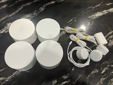 Roteador Wi-Fi Google AC1200 Malha Sistema WiFi 4500 pés quadrados Cobertura (pacote com 4) Limpo!!! comprar usado  Enviando para Brazil