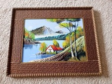 Vintage painting raised for sale  NORWICH