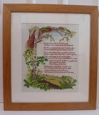 Framed cross stitch for sale Framed cross stitch for sale  CHIPPENHAM