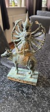 Bronze shiva bulle gebraucht kaufen  Kraichtal