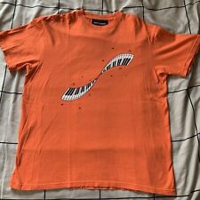 Camisa de música de piano Bianca Chandon naranja XL segunda mano  Embacar hacia Argentina