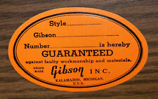 Gibson orange label usato Gibson orange label usato  Spedire a Italy