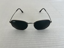 Óculos de sol Ray Ban RB3548 51MM hexagonal armação preta/lente plana preta, usado comprar usado  Enviando para Brazil