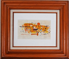 Vintage signed framed for sale  Princeton