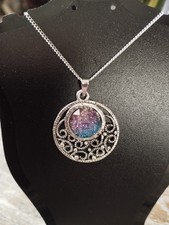 Halskette cabochon anhänger gebraucht kaufen  Altenkirchen
