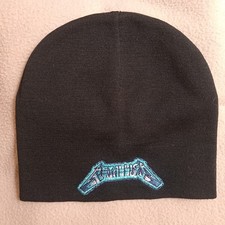 GORRO PRETO BORDADO METALLICA Ride the Lightning Thrash Metal comprar usado  Enviando para Brazil