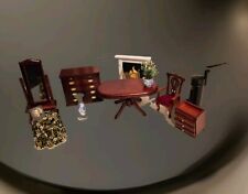 Conjunto de móveis e decorações em miniatura para sala de jantar para casa de bonecas 1/12 11 peças, usado comprar usado  Enviando para Brazil