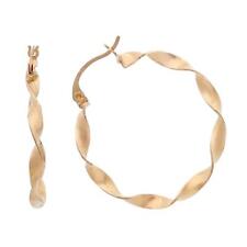 Brincos ocos de argola torcida Rachel Kone ouro amarelo 14K comprar usado  Enviando para Brazil