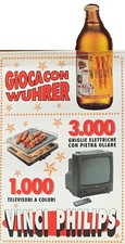 Birra wuhrer targa usato  Italia