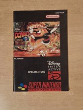 SNES Disney Donald in Maui Mallard Spielanleitung Instruction Booklet AZBP comprar usado SNES Disney Donald in Maui Mallard Spielanleitung Instruction Booklet AZBP comprar usado  Enviando para Brazil