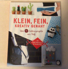 Bastelbuch stoff klein gebraucht kaufen  Köln