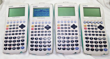 Lote de 4 Cassio Power Graphic FX-9750G Plus com capas testadas e funcionando, usado comprar usado  Enviando para Brazil