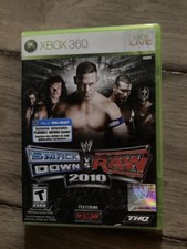 WWE Smackdown vs. Raw 2010 (Microsoft Xbox 360, 2009) CIB COMPLETO comprar usado  Enviando para Brazil