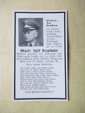 Sterbebild bergef gef gebraucht kaufen  Prackenbach