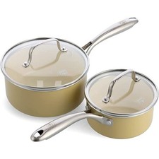 Greenlife saucepan set for sale  OLDHAM